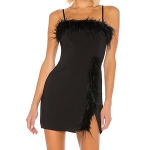 REVOLVE - black mini dress